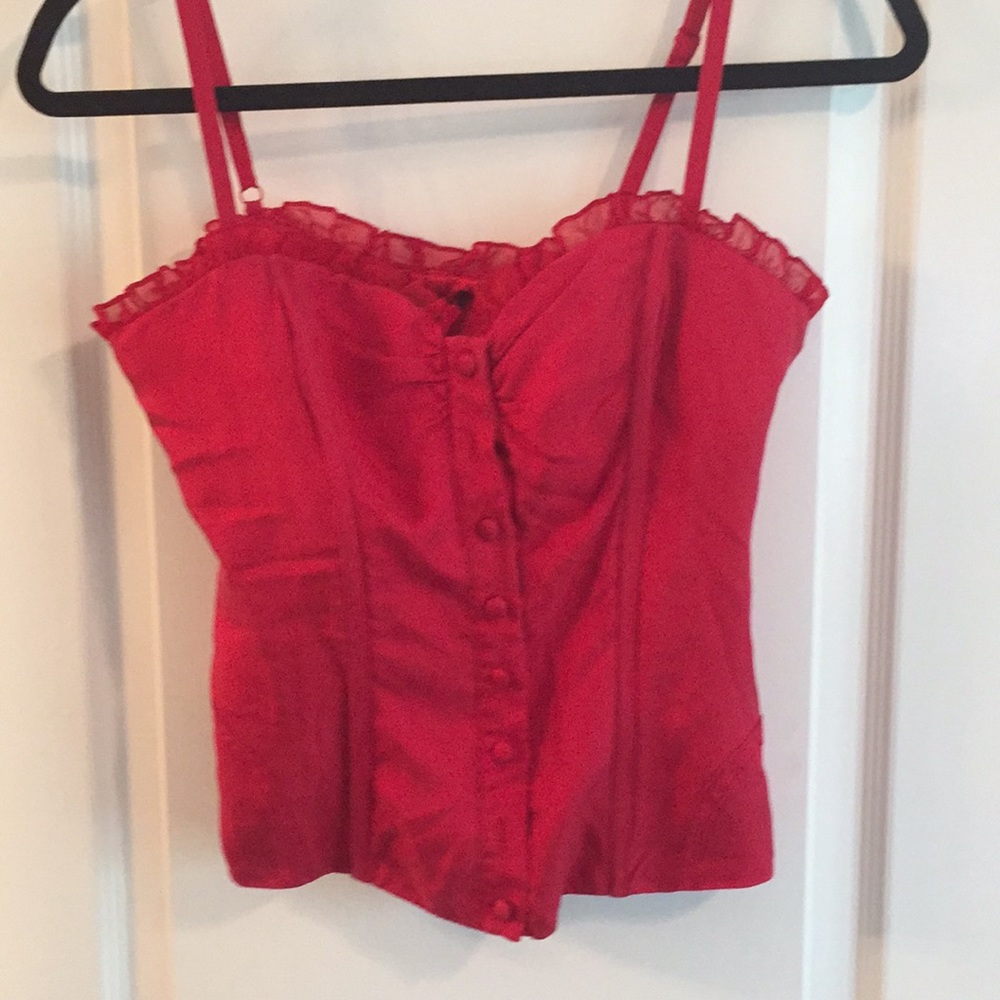 Bebe Satin top